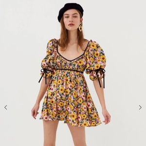 For Love & Lemons Sylvia Mini Dress